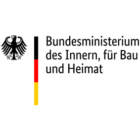 Logo Bundesministerium des Inneren, für Bau und Heimat